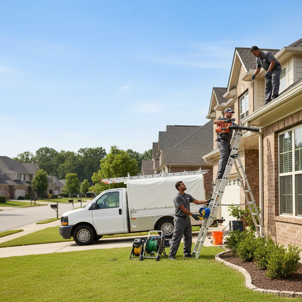 Home Gutter Service in Rockdale, TX near me